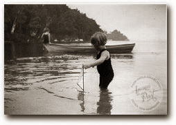 Boy With Sailboat
