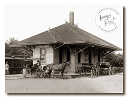 Kittery Point Railroad Station - Circa 1890s Kittery Point Maine