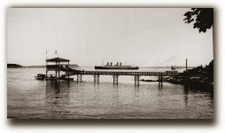 Kronprinzessin Ceciline - German Liner - Bar Harbor Maine - 1914